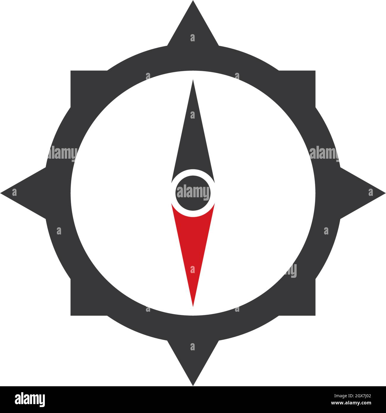 Compass logo template hi-res stock photography and images - Alamy