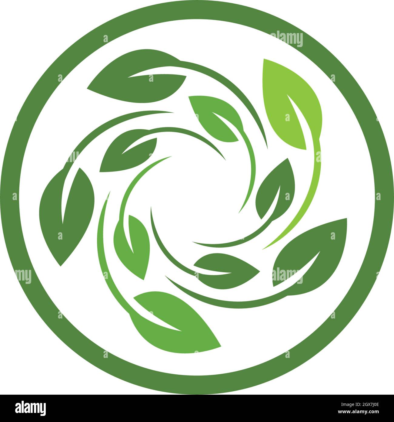 Logos of green leaf ecology nature element vector icon Stock Vector ...