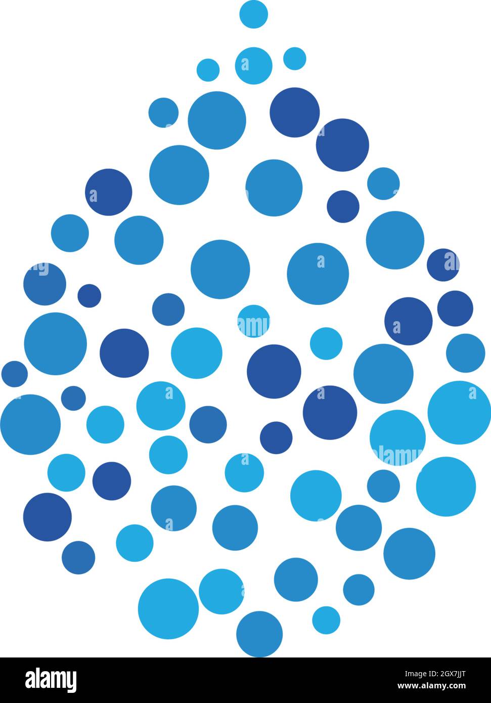 water drop Logo Template vector illustration design Stock Vector