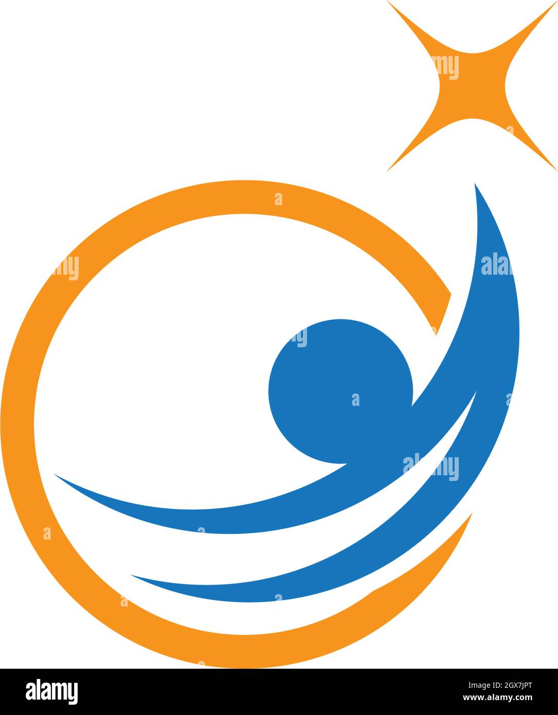 success people logo vector icon template Stock Vector Image & Art - Alamy
