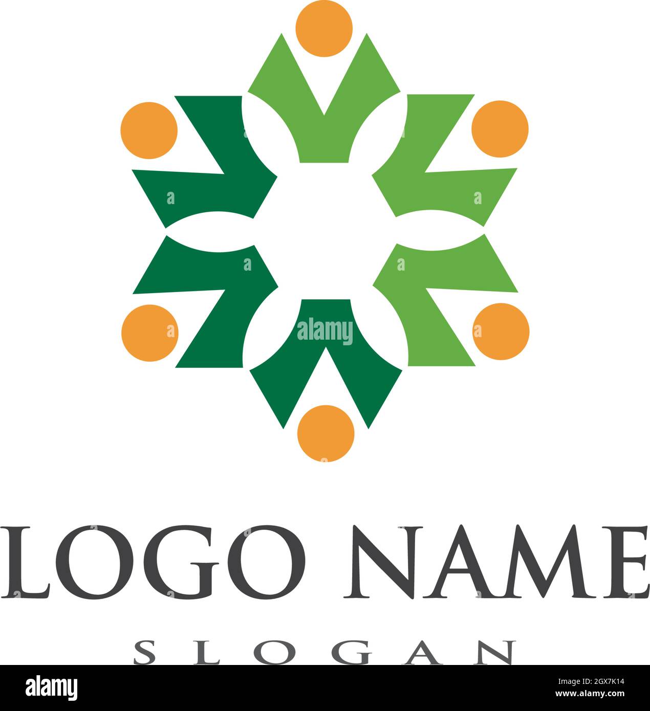 Community, network and social icon design template Stock Vector Image ...