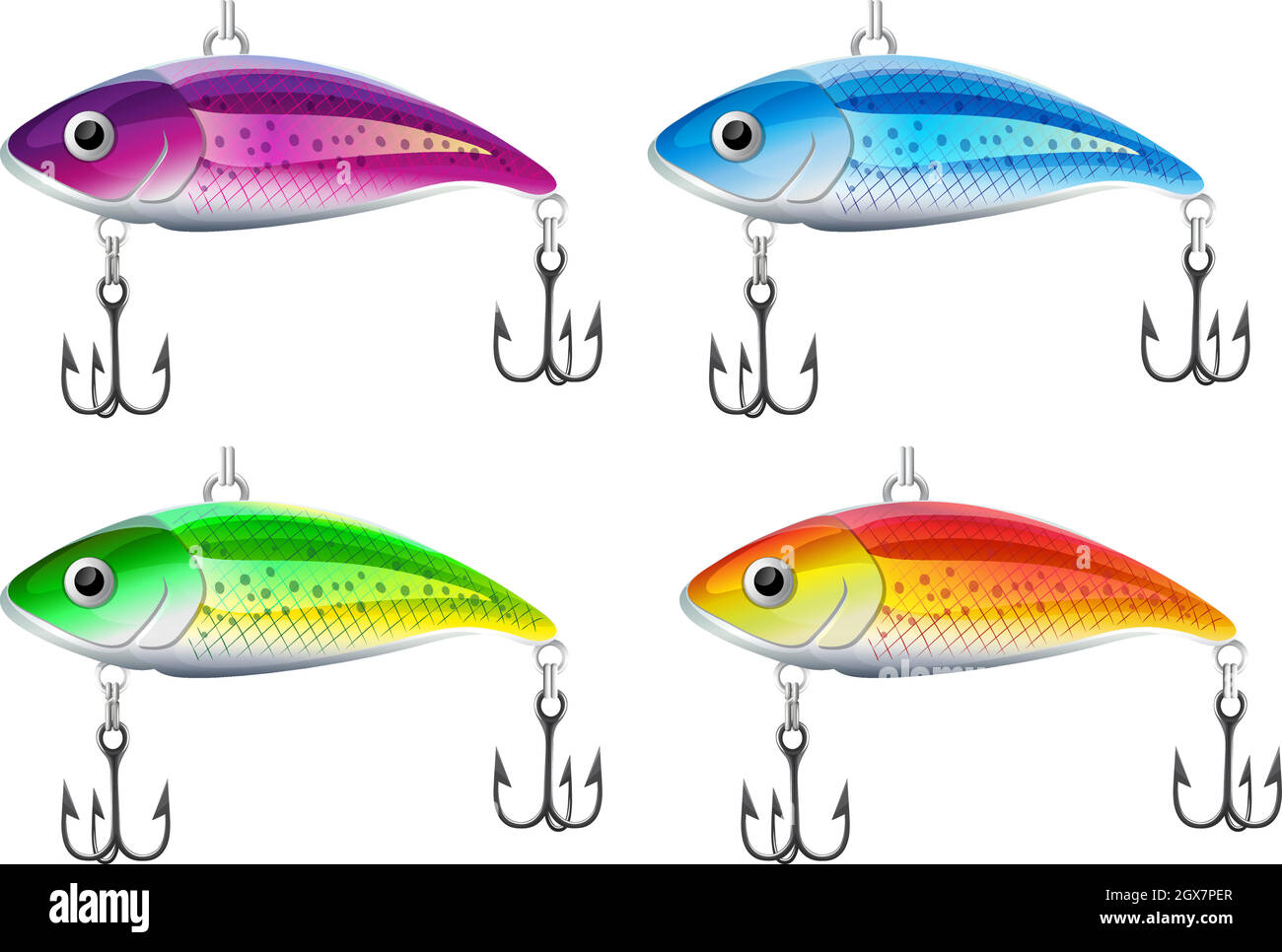 Fly Fishing Lure Stock Illustration - Download Image Now - Fishing, fly  fishing hook clipart 