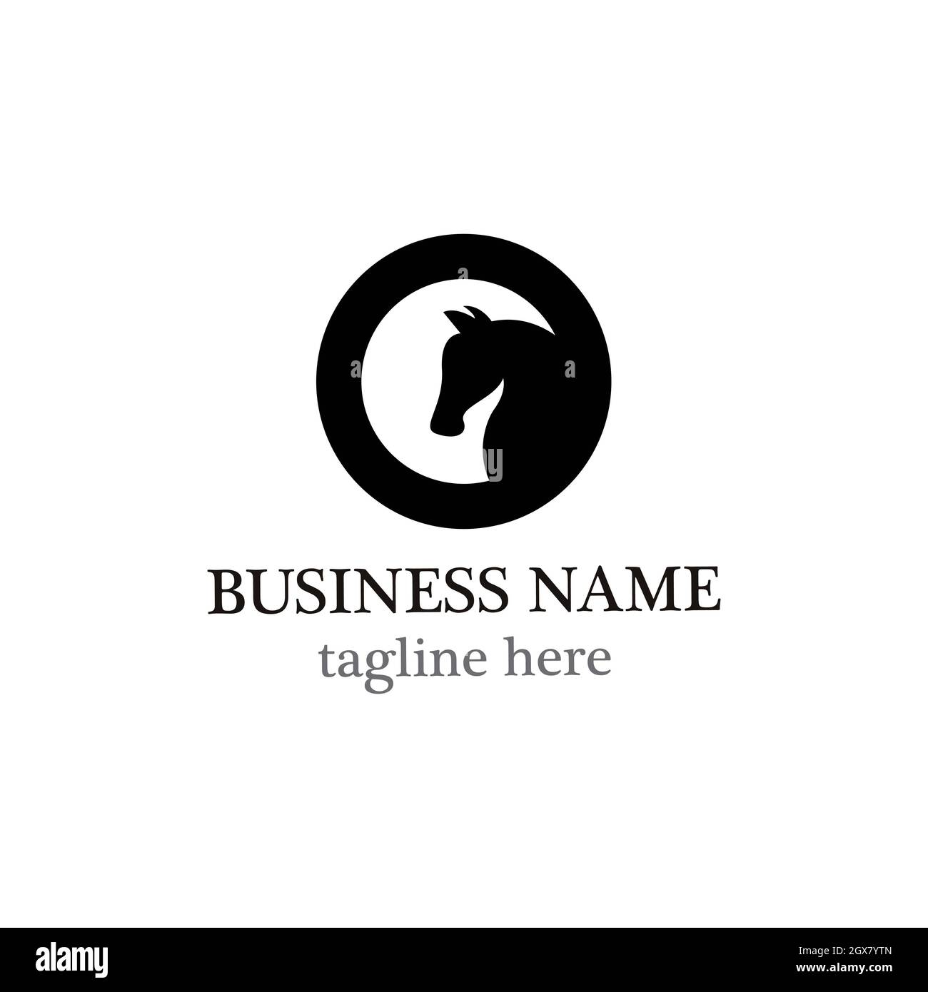 Steed logo hi-res stock photography and images - Alamy