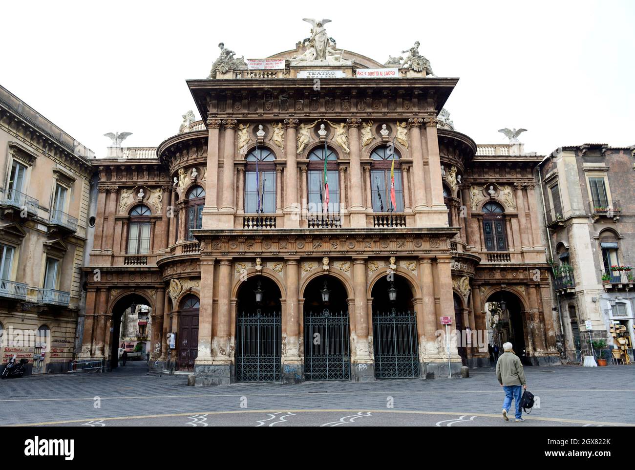 Teatro Massimo Bellini in Catania, Italy Stock Photo - Alamy