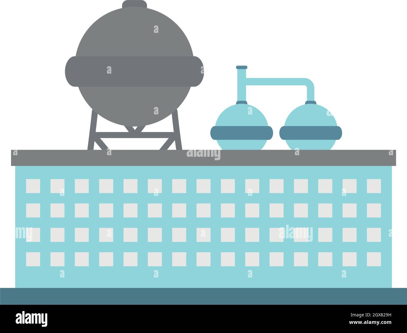 oil refinery plant icon design Stock Vector Image & Art - Alamy