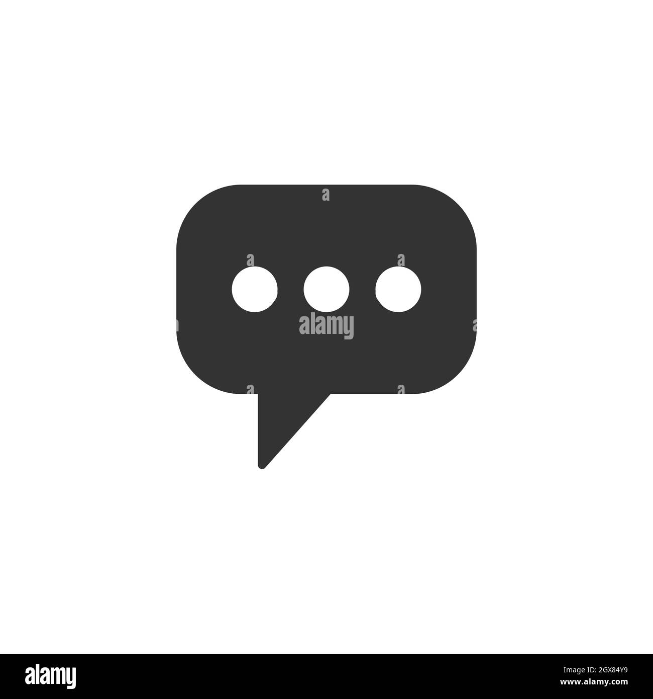 Think? text message on Stock Vector Images - Alamy