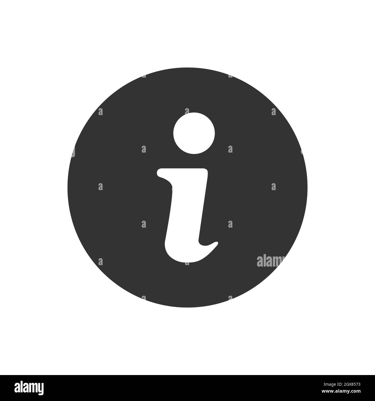Information related vector glyph icon Stock Vector Image & Art - Alamy