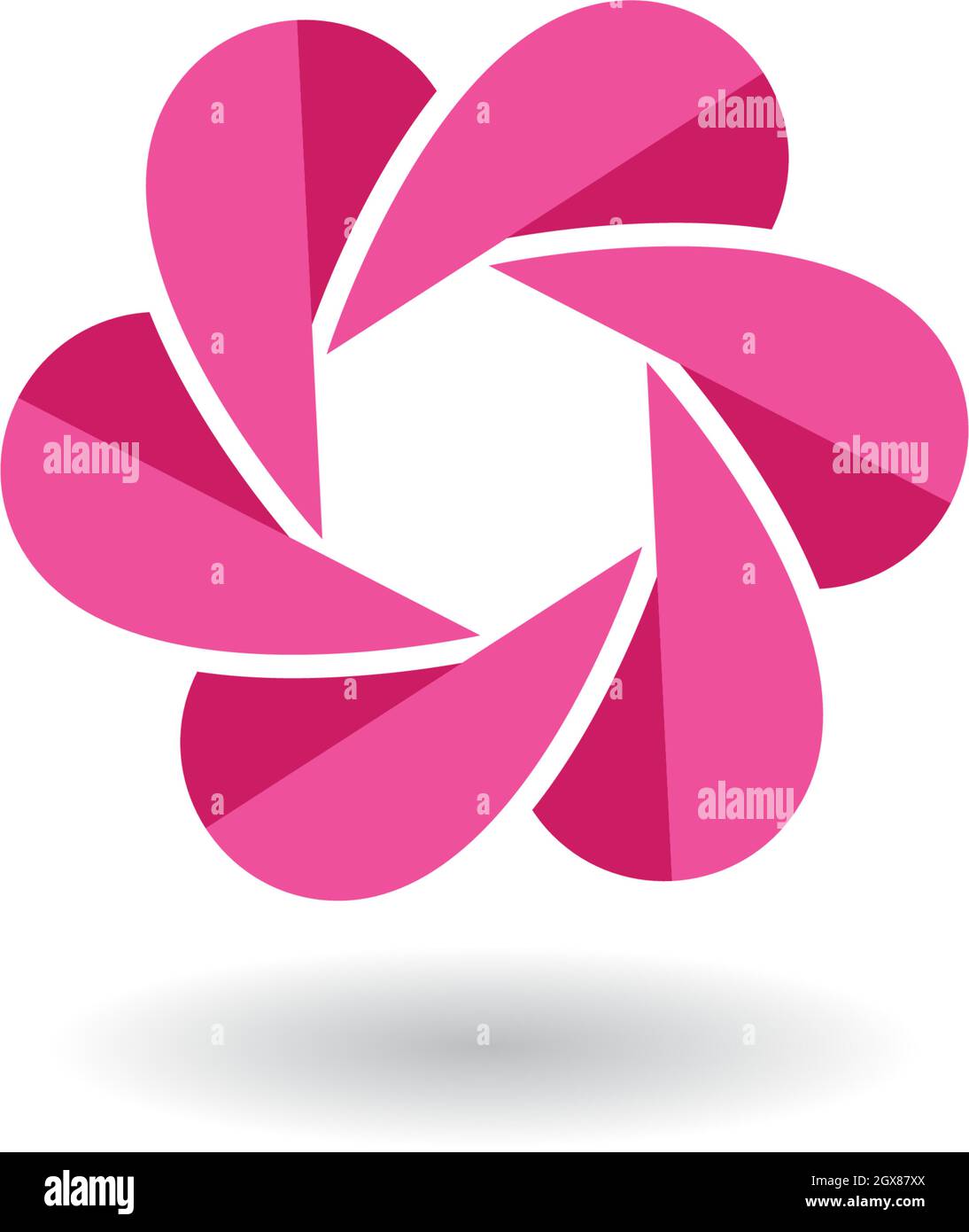 flowers design logo Template icon Stock Vector Image & Art - Alamy