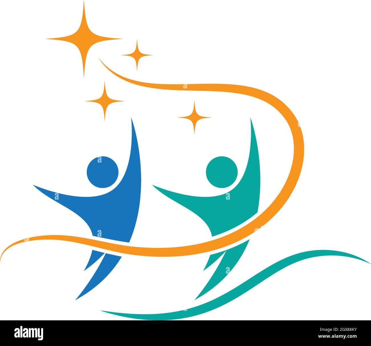 success people logo vector icon template Stock Vector Image & Art - Alamy