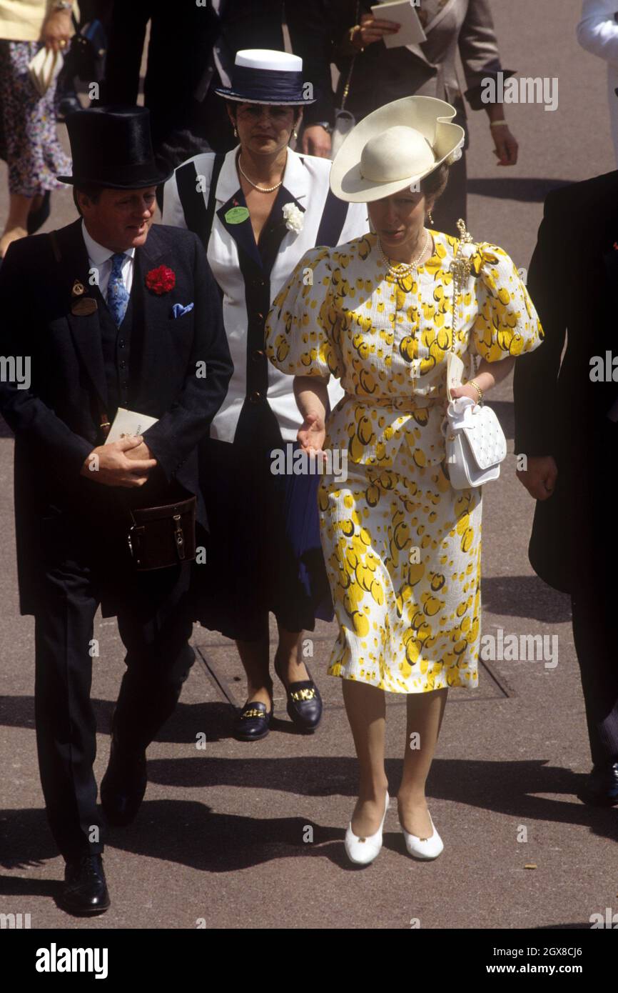 Princess anne royal ascot ascot hi-res stock photography and images - Alamy