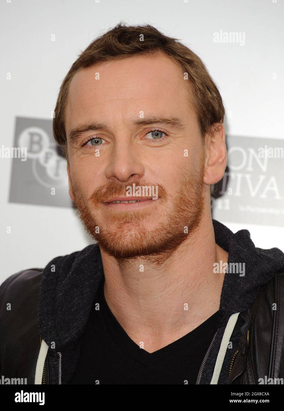 Michael Fassbender attending a photocall for A Dangerous Method, at the Vue cinema in Leicester Square, as part of the BFI London Film Festival. Stock Photo