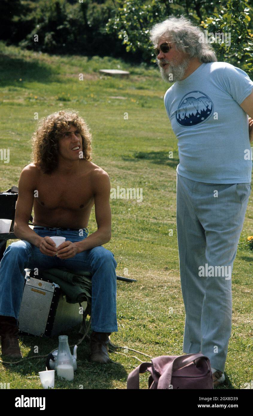 Kenley Rummel File Photo: 1975 Ken Russell (R) directs Roger Daltrey of The Who in ...