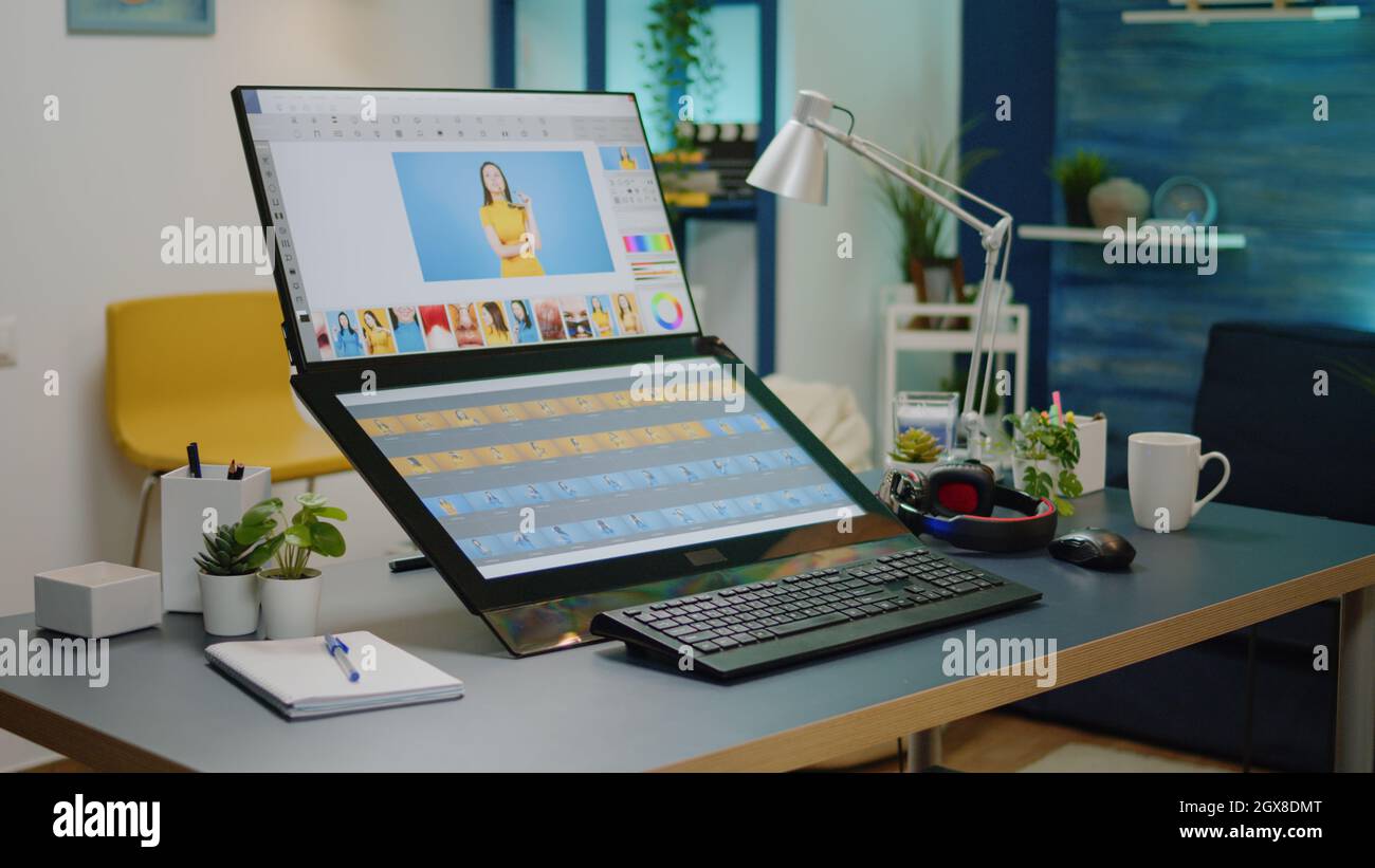 Nobody in editing studio photo hi-res stock photography and images - Alamy