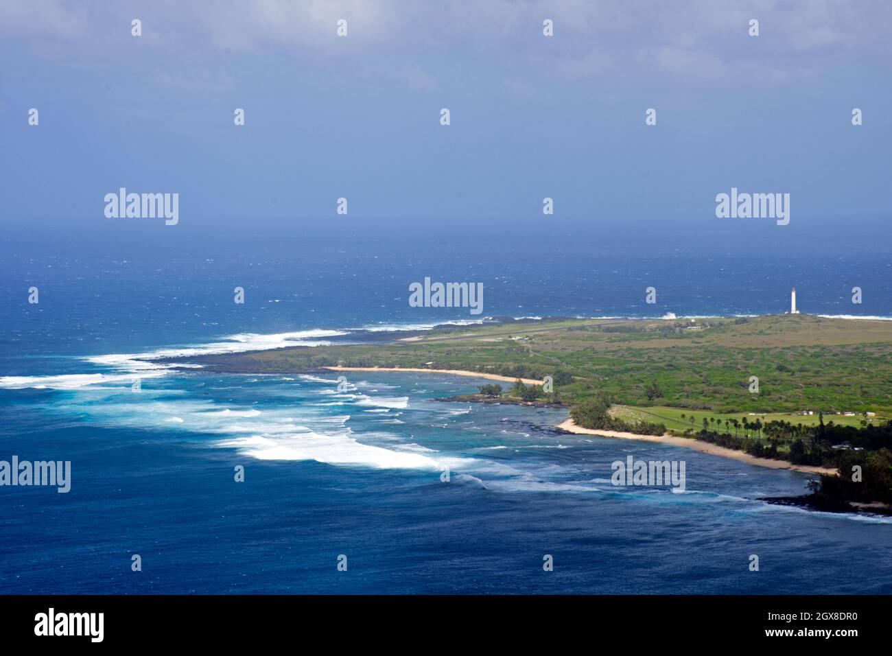 Kalaupapa Peninsula, Molokai, Hawaii, USA Stock Photo