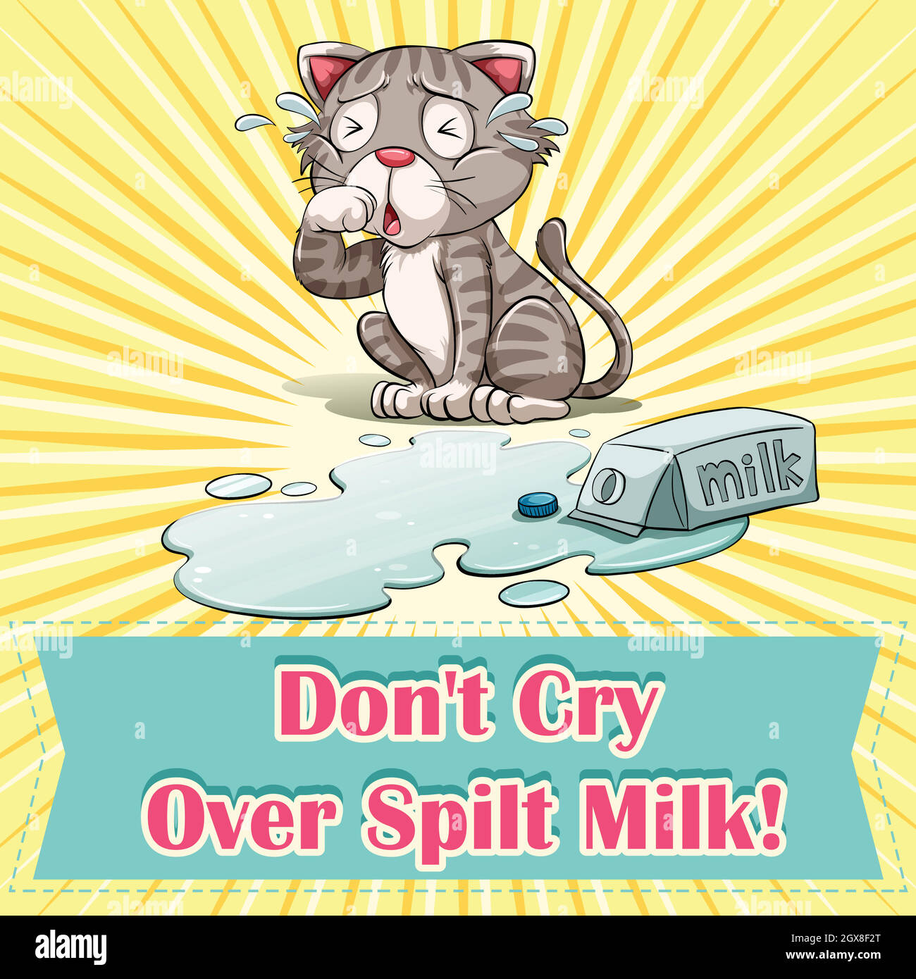 Dont cry because its over hi-res stock photography and