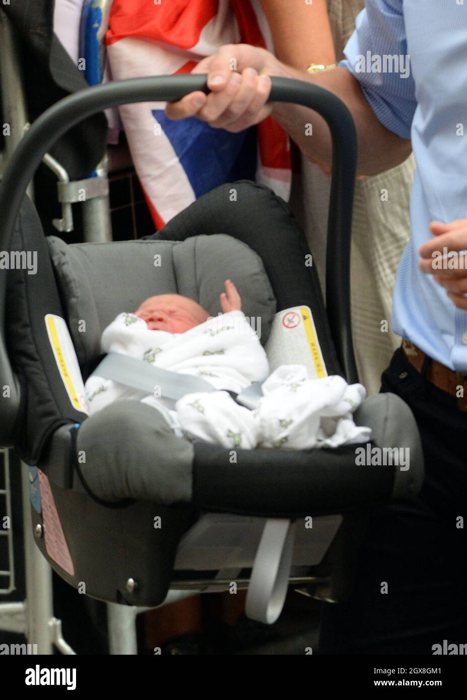 Prince george baby car seat hi res stock photography and images Alamy
