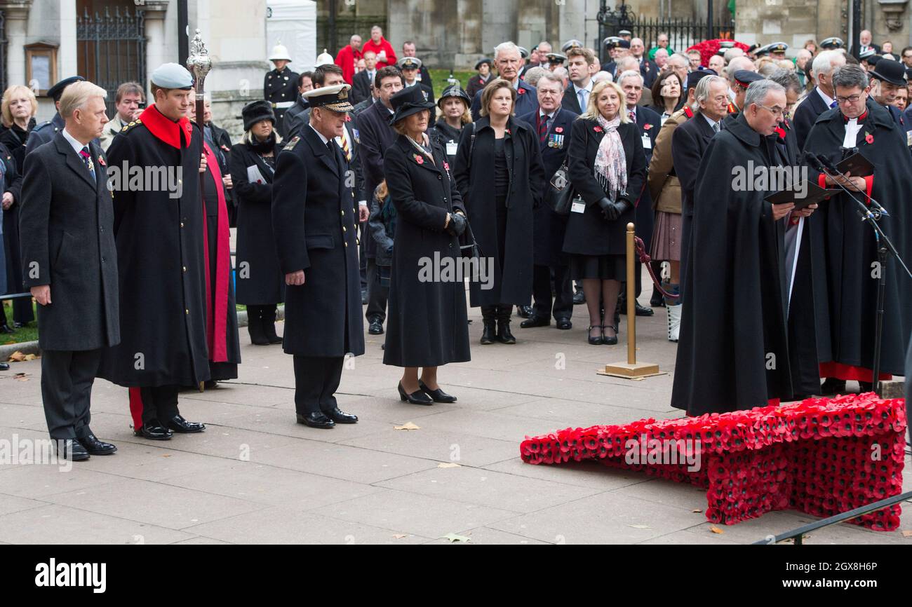 Prince Philip, Duke of Edinburgh and Prince Harry visit the Field of ...