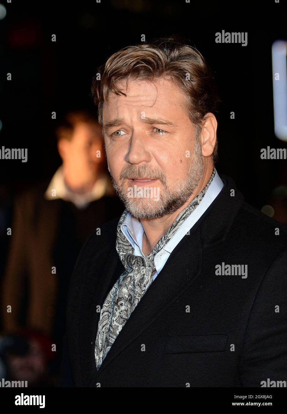 Russell Crowe attends the Welsh Premiere of the film #39 Noah #39 at
