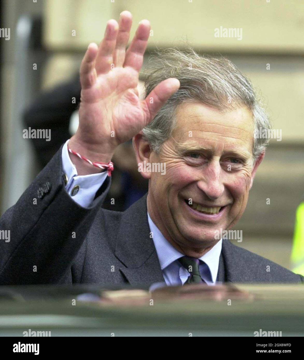 The Prince of Wales leaves the real Mary Kings Close at the Royal Mile, Edinburgh. The Prince of Wales visited some of Scotland's top visitor attractions in a bid to raise the profile of the country's tourism industry.  Â©Anwar Hussein/allaction.co.uk  Stock Photo