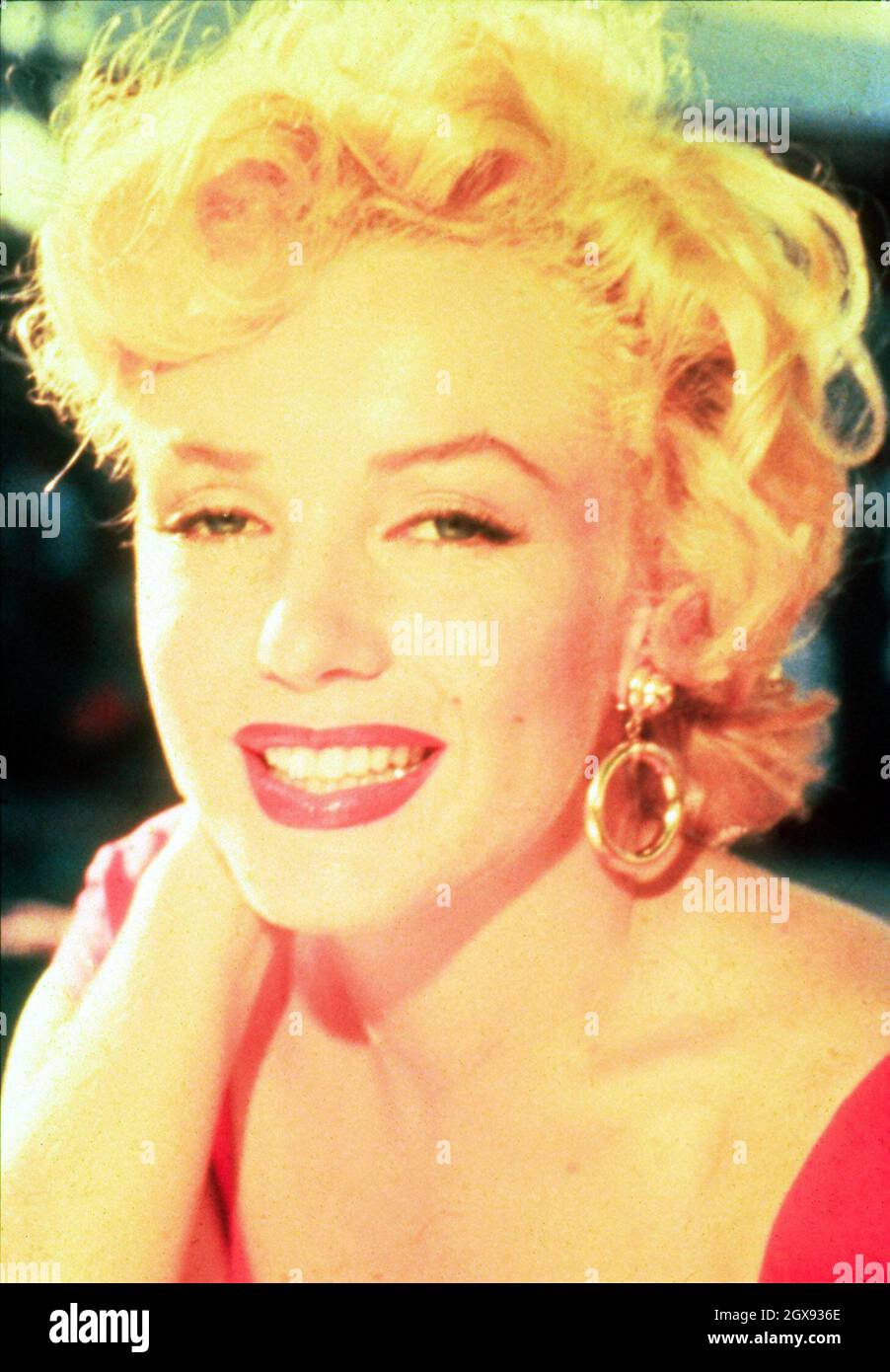 Marilyn Monroe, early portrait, head shot Stock Photo Alamy