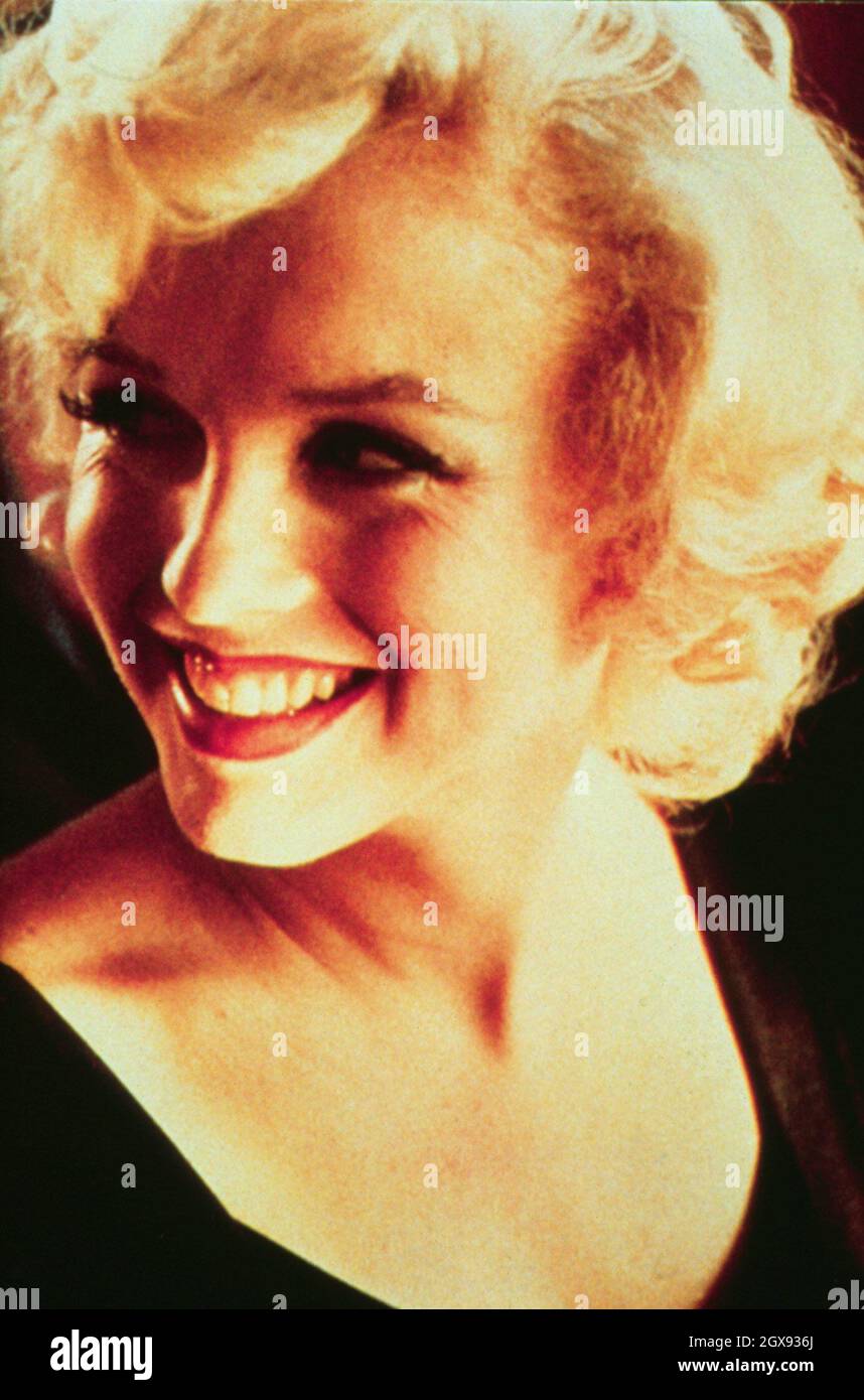Marilyn Monroe, early portrait, head shot Stock Photo Alamy