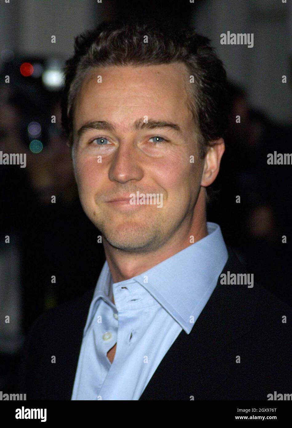 Edward Norton At The GQ Men Of The Year Awards Event Held At The Royal Edward Norton At The Gq Men Of The Year Awards Event Held At The Royal Opera House In London 2GX976T 