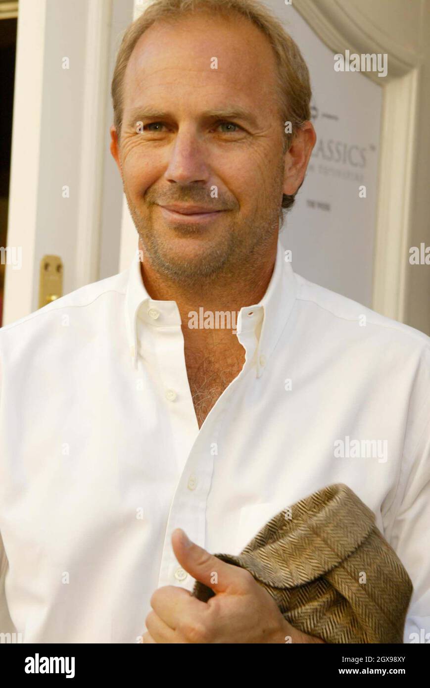 Kevin Costner at the Electric Cinema in Notting Hill Gate, West London