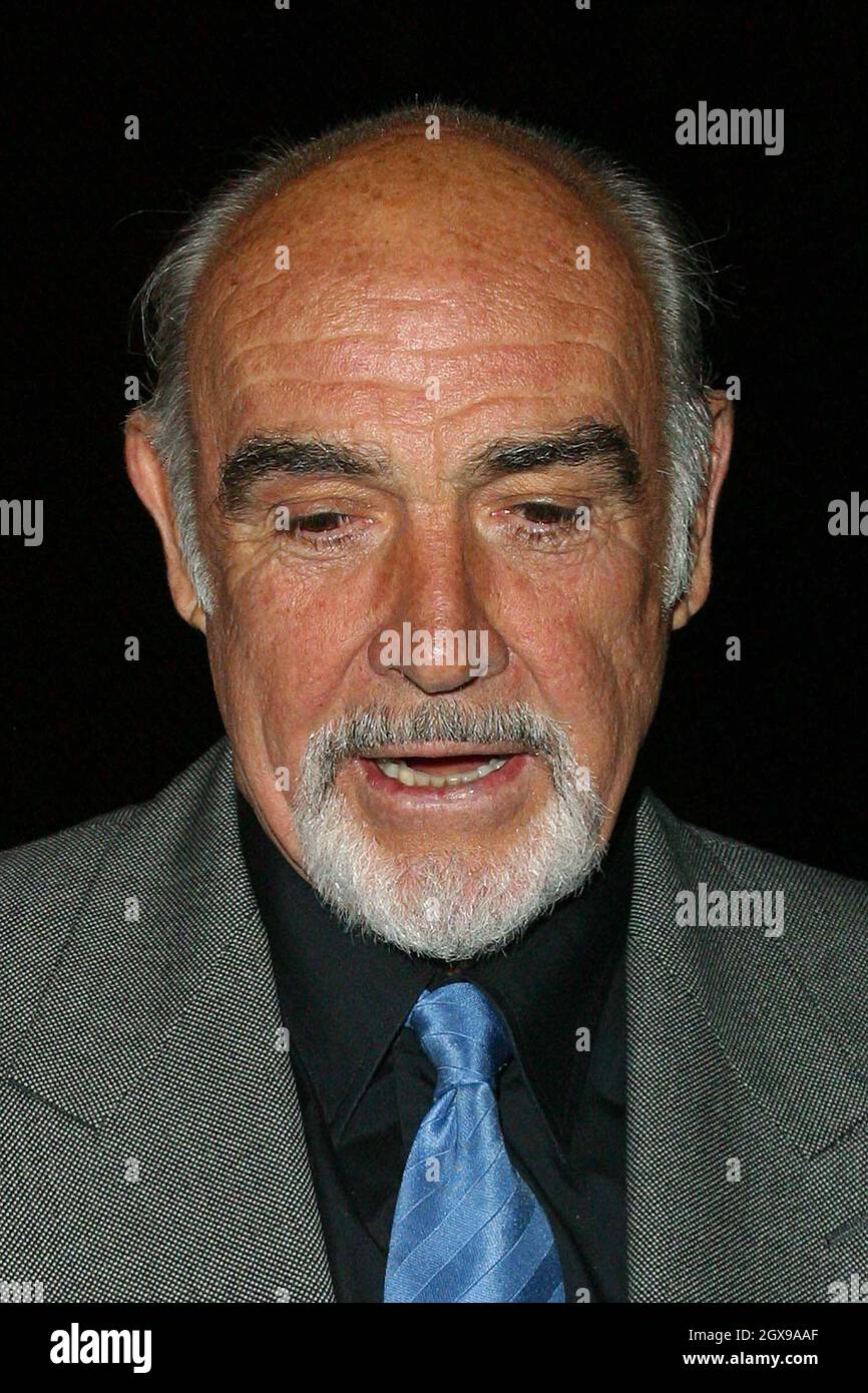 Sean Connery at the film premiere of The LEAGUE of the extraordinary Gentlemen in Leicester