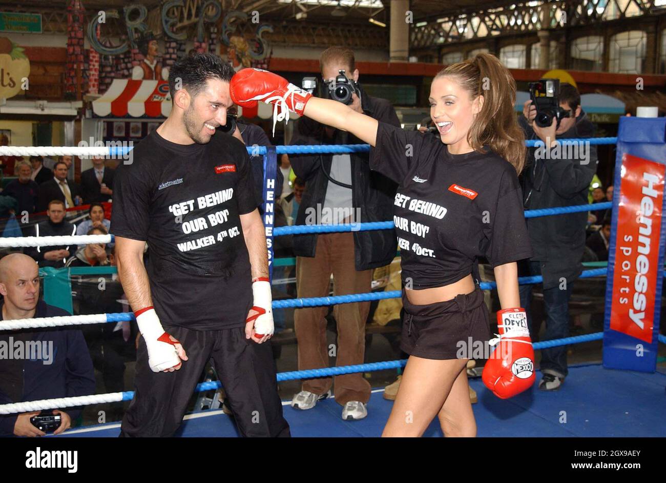 Jordan joins David Walker and Herbie Hide for a public training session