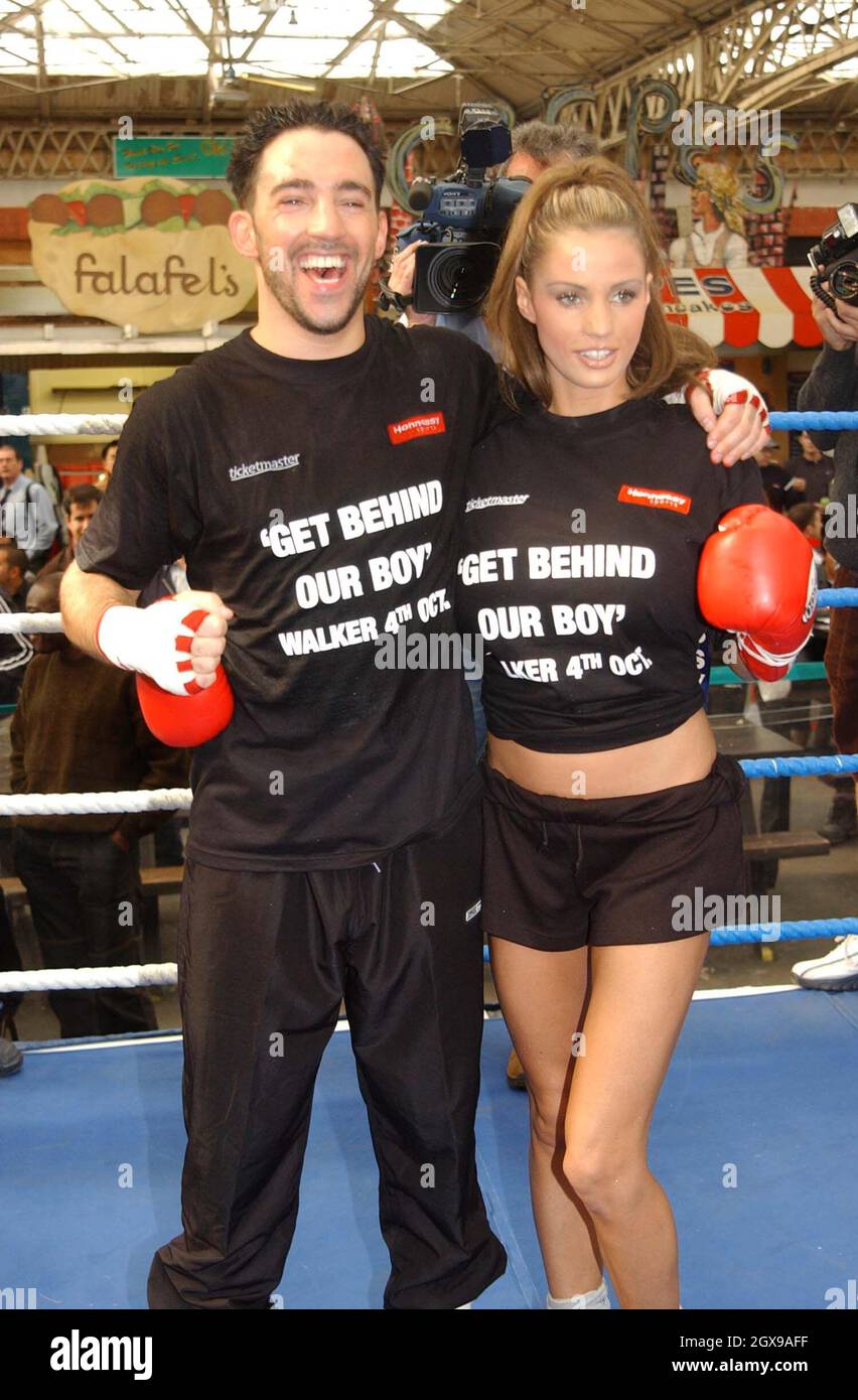 Jordan joins David Walker and Herbie Hide for a public training session