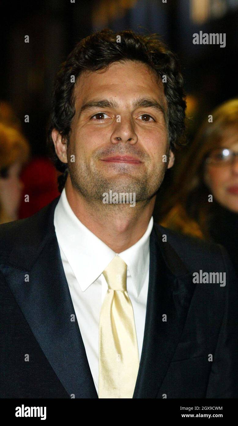 Mark Ruffalo at the London premiere of In The Cut. Stock Photo