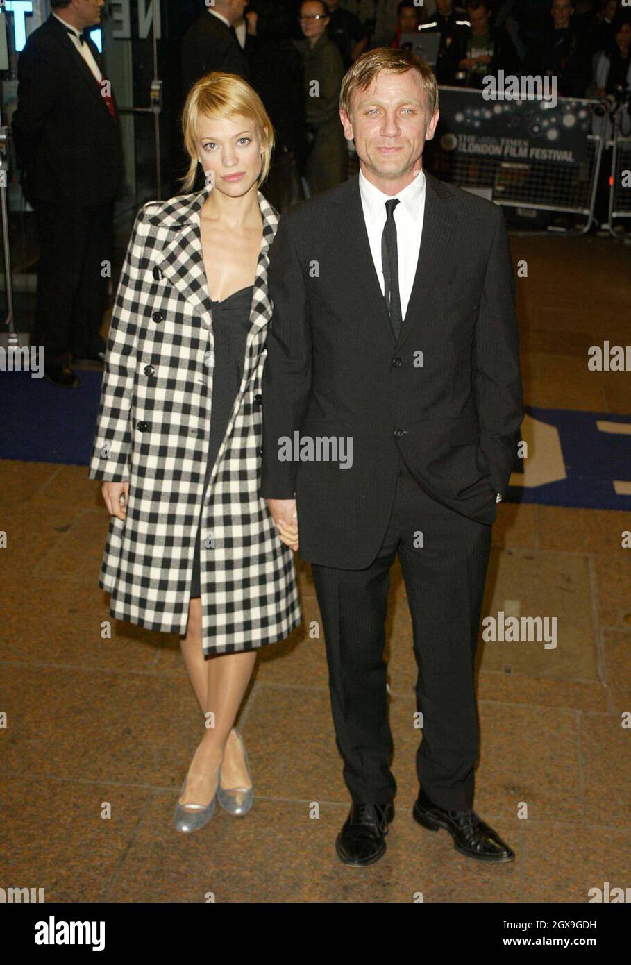 Daniel Craig and German Actress Heike Makatsch at the London Film Festival's Closing Night Gala Daniel Craig and German Actress Heike Makatsch at the London Film Festival's Closing Night Gala