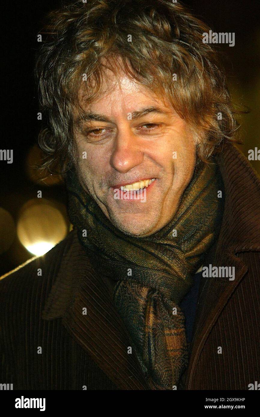 Sir Bob Geldof at Wellington Arch for 'Brightening Up London' Stock