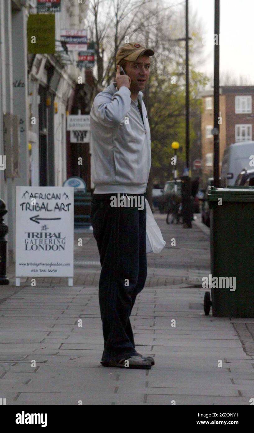 Damon Albarn out and about in West London Stock Photo Alamy