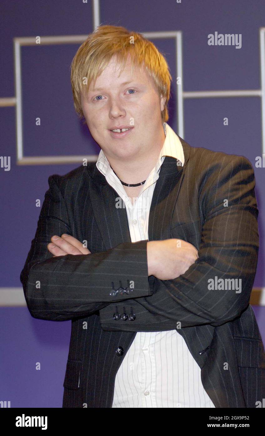 Kurt Nilsen, Norwegian Pop Idol, pictured at a photocall to launch