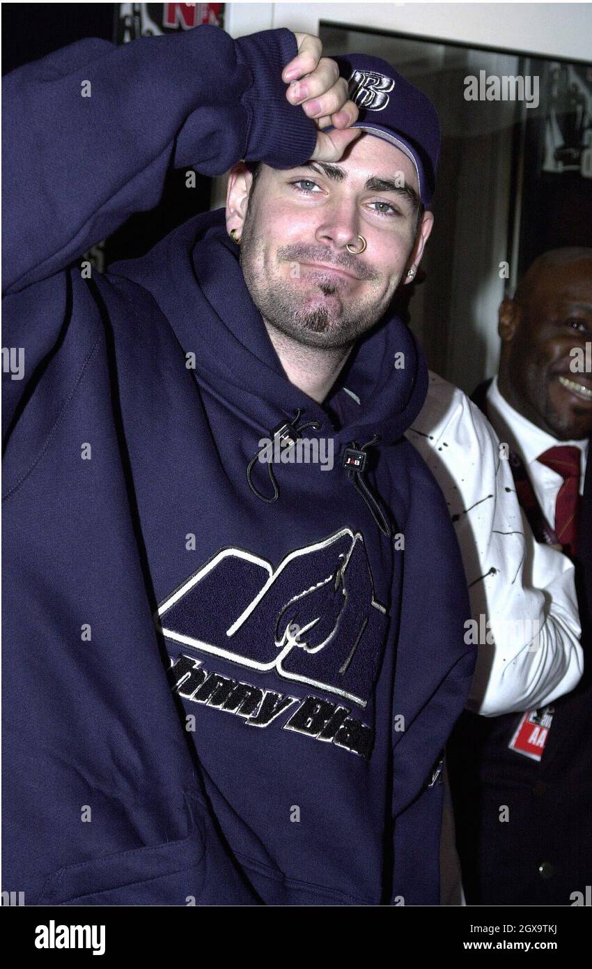 SHANE FROM BOYZONE ARRIVES AT THE ARCHES IN SHORDITCH FOR THE 'BRAT