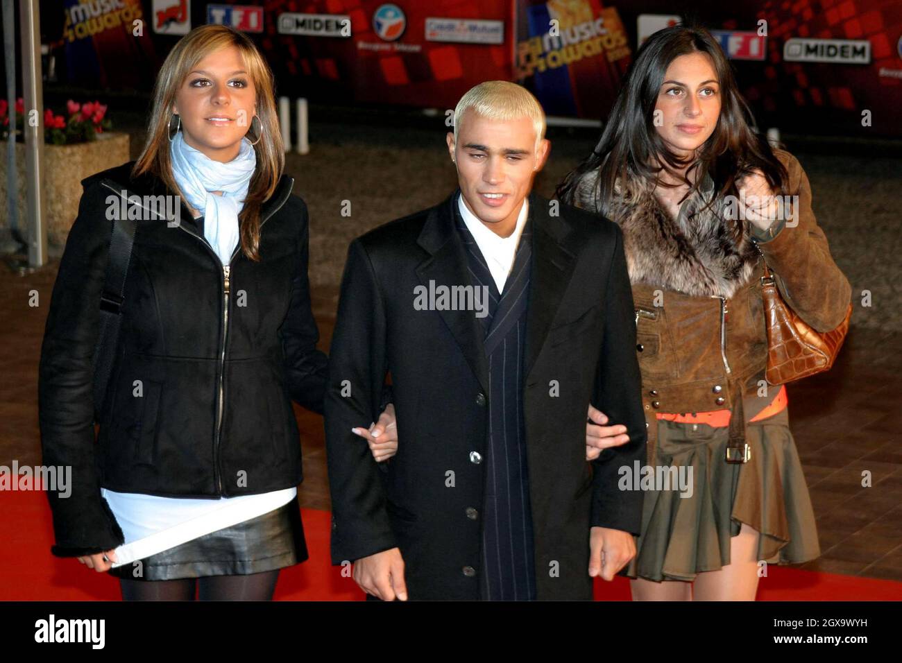 French boxer, Brahim Asloum at the NRJ Music Awards 2004 Stock Photo - Alamy