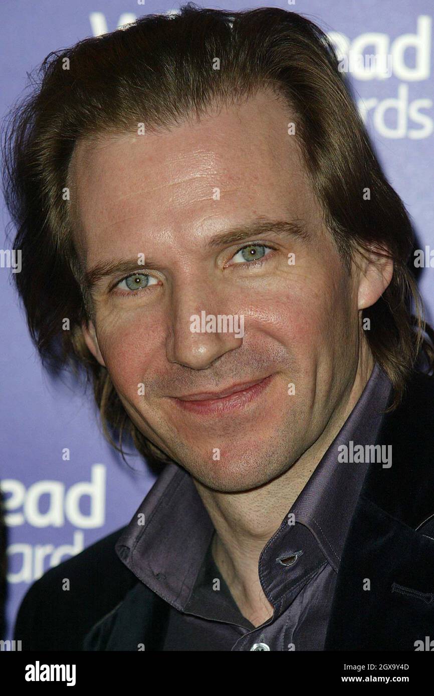 Ralph Fiennes and his wife at the 2003 Whitbread Book Awards Winners in(06)