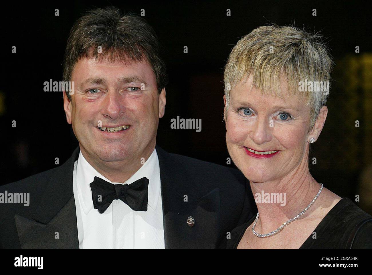 Alan Titchmarsh at the Book Awards at the Grosvenor House Hotel  Stock Photo