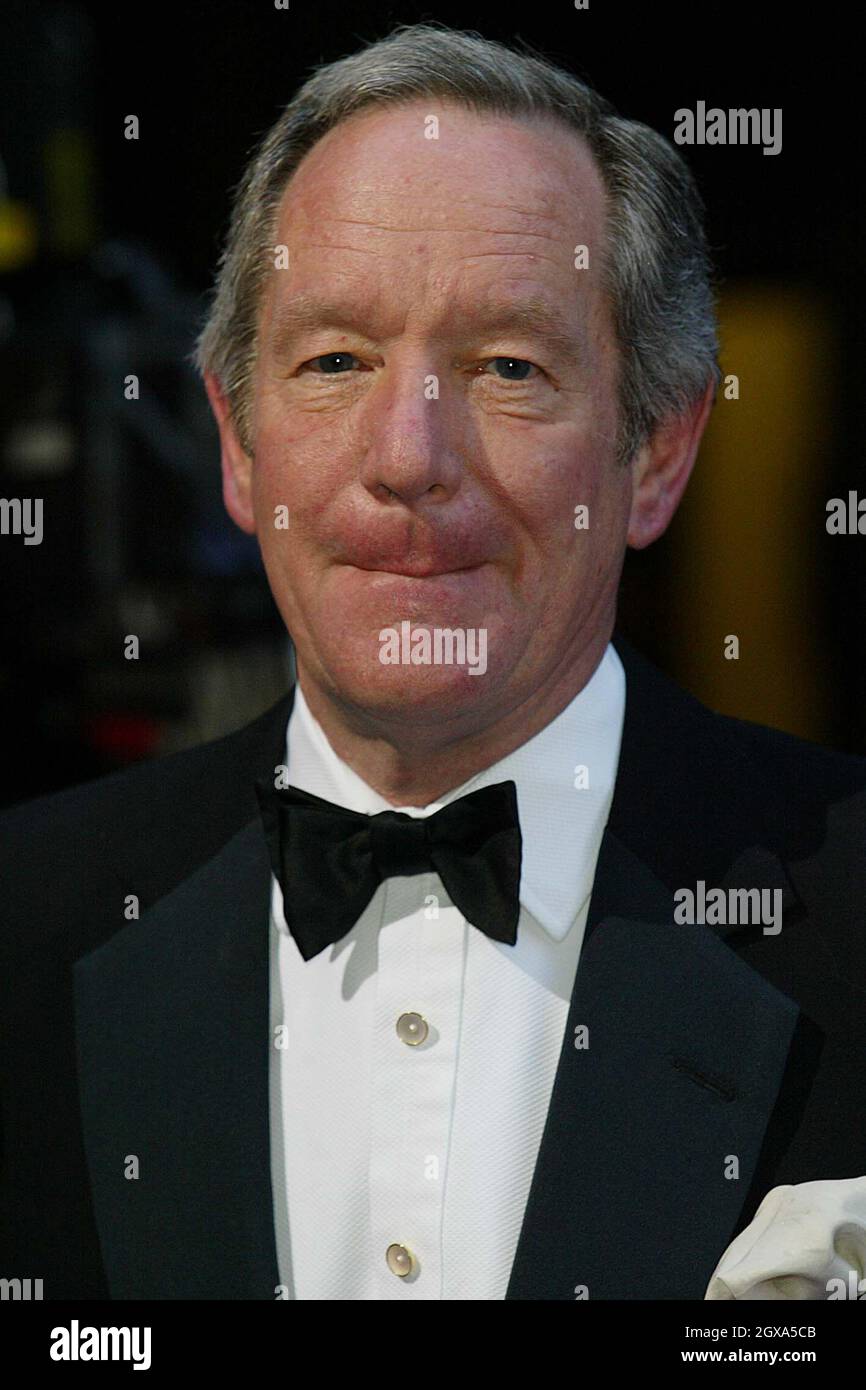 Michael Buerk at the Book Awards at the Grosvenor House Hotel  Stock Photo