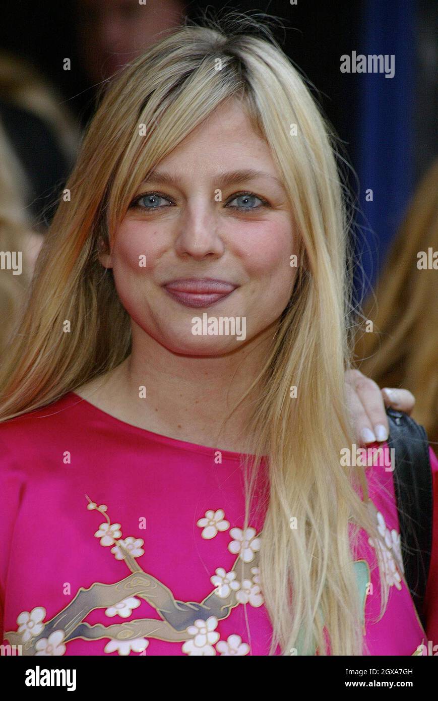 Susie Mizzi at the arrivals for the world premiere of the film The Football Factory.  Stock Photo