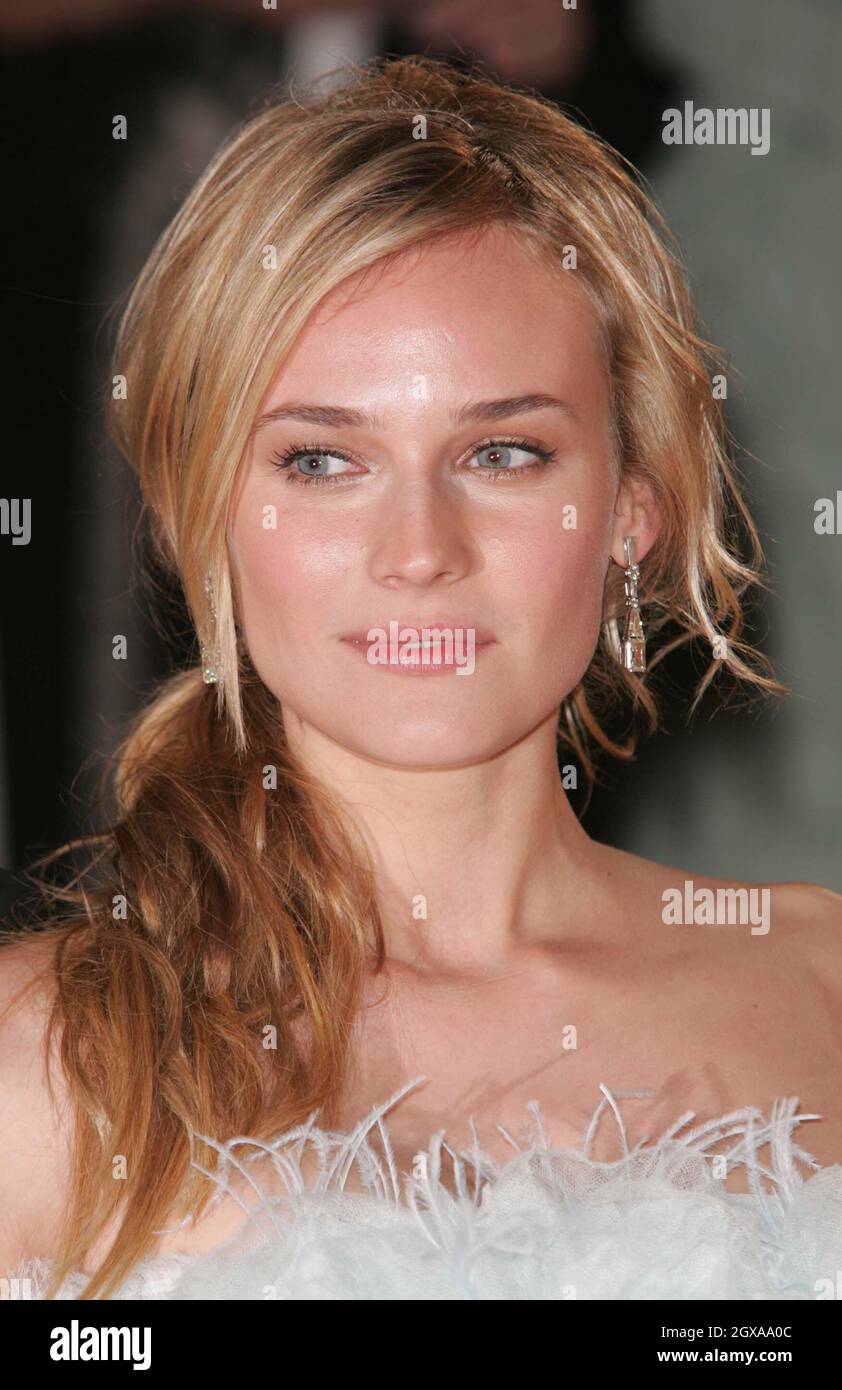 Diane Kruger at the gala screening of Troy at the Cannes Film Festival. Stock Photo