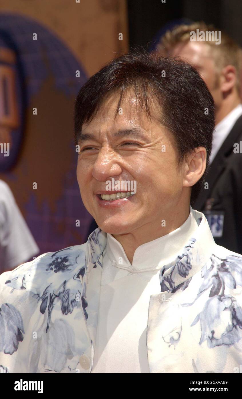 Jackie Chan at the Hollywood premiere