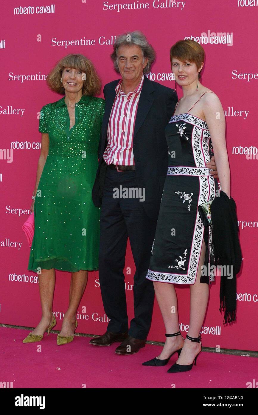 Paul Smith with Saffron Aldridge and wife arriving at the Serpentine  Gallery Summer Party, Hyde Park, London. Â© claude  haller/allactiondigital.com Stock Photo - Alamy