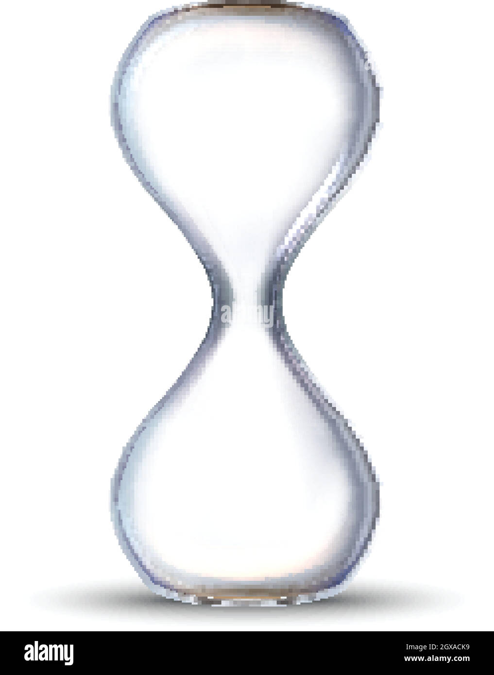 Empty hourglass cheap