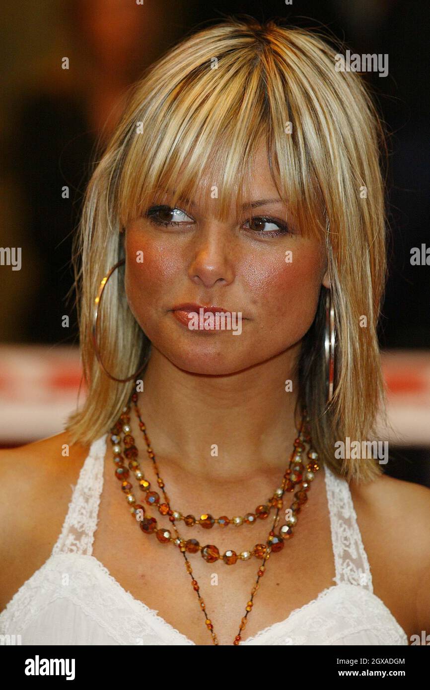 Model Jakki Degg pictured at the 2004 Max Power Live event at the Birmingham National Exhibition Centre. Stock Photo