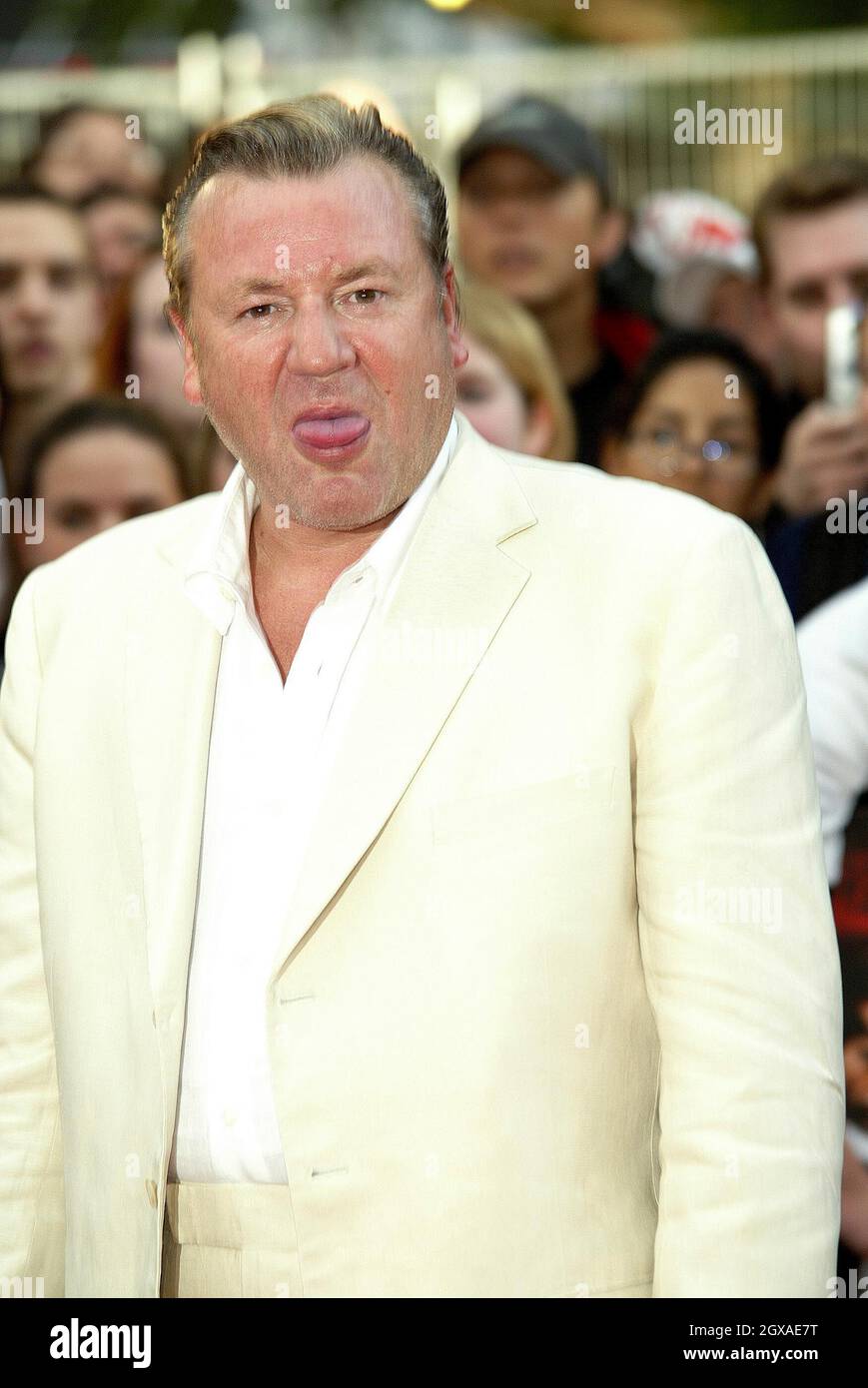 Ray Winstone attending the European film premiere of King Arthur in