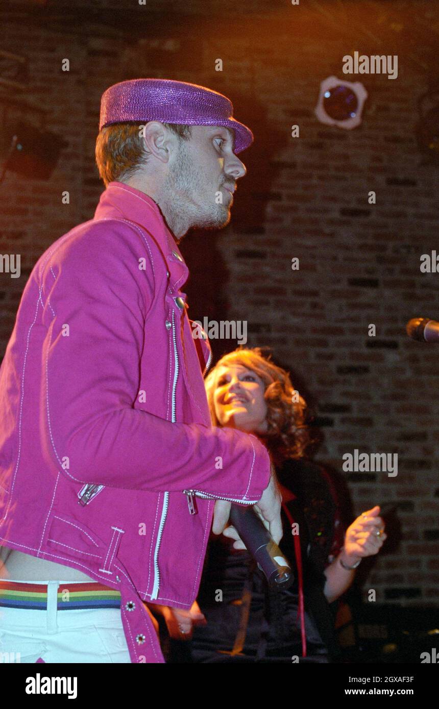 The Scissor Sisters perform at Richards On Richards in Vancouver Stock