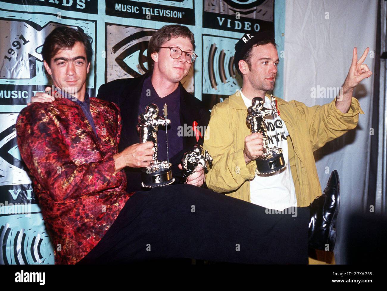 REM at the MTV Music Video Awards Stock Photo Alamy