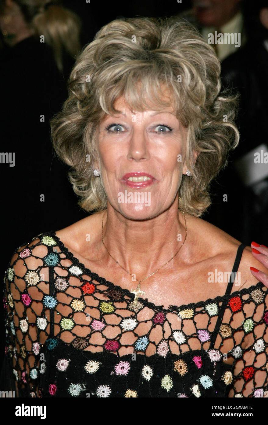 Sue Nicholls at the arrivals for the opening night of Murderous